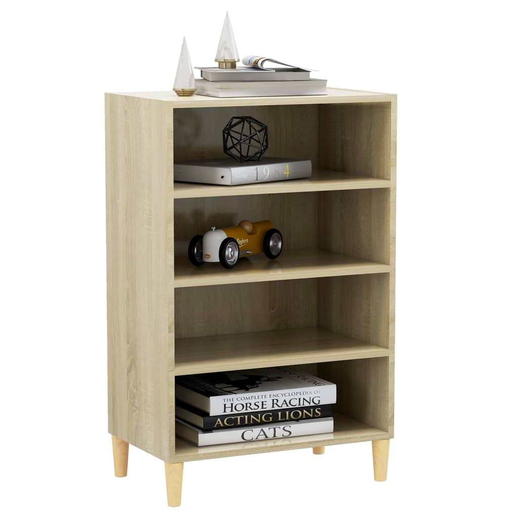 vidaXL Sideboard Sonoma-Eiche 57x35x90 cm Holzwerkstoff