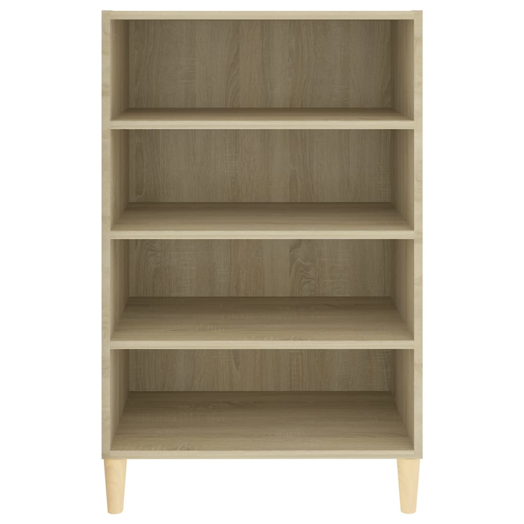 vidaXL Sideboard Sonoma-Eiche 57x35x90 cm Holzwerkstoff