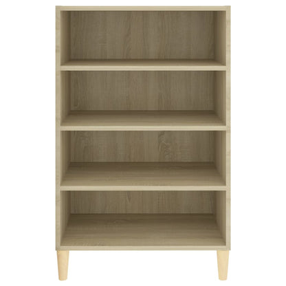 vidaXL Sideboard Sonoma-Eiche 57x35x90 cm Holzwerkstoff