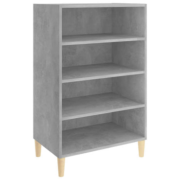 vidaXL Sideboard Betongrau 57x35x90 cm Holzwerkstoff