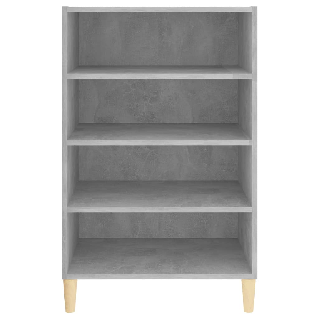 vidaXL Sideboard Betongrau 57x35x90 cm Holzwerkstoff