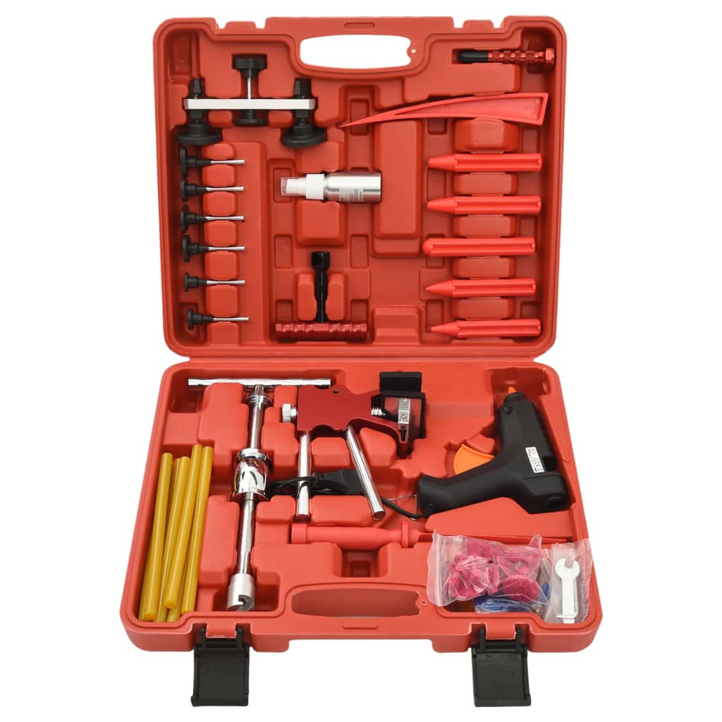 vidaXL Kit de débosselage 42 pcs avec mallette de rangement
