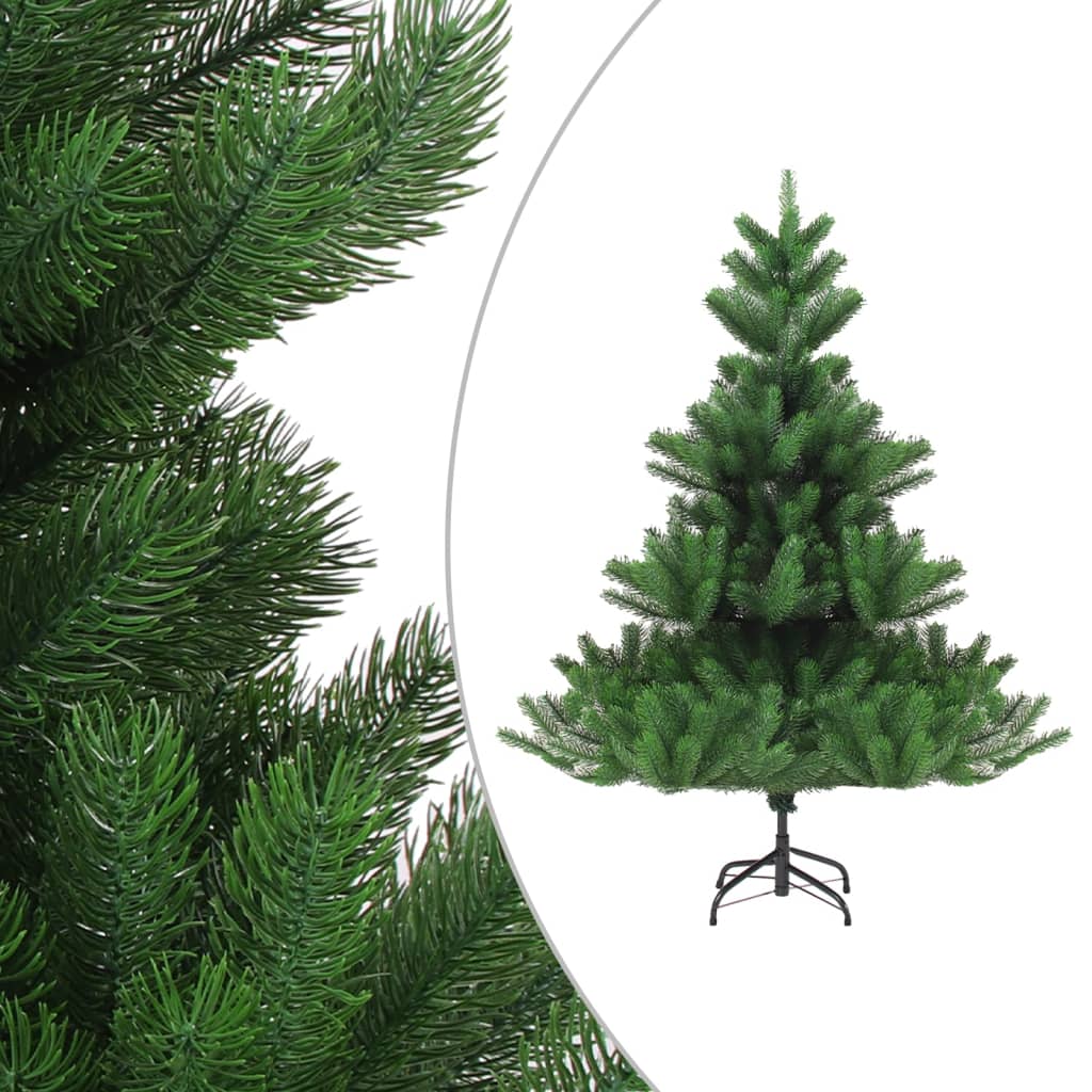 vidaXL Künstlicher Weihnachtsbaum Nordmanntanne Grün 210 cm