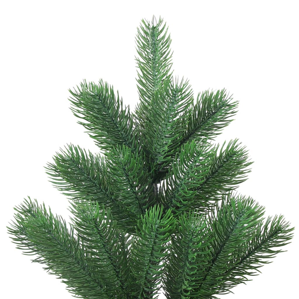 vidaXL Künstlicher Weihnachtsbaum Nordmanntanne Grün 210 cm