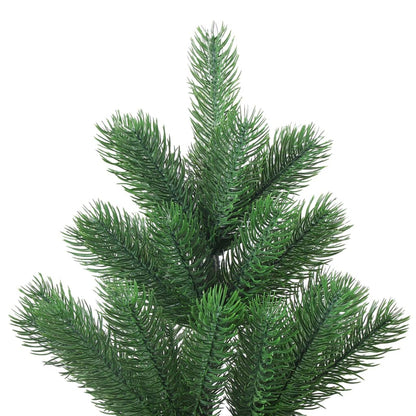 vidaXL Künstlicher Weihnachtsbaum Nordmanntanne Grün 210 cm