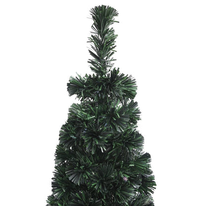 vidaXL Künstlicher Weihnachtsbaum Schlank mit Ständer 180 cm Glasfaser
