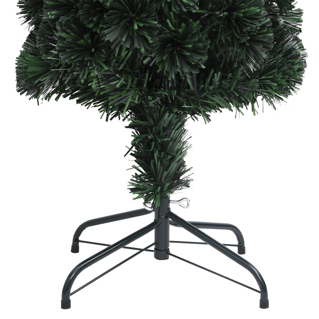 vidaXL Künstlicher Weihnachtsbaum Schlank mit Ständer 180 cm Glasfaser