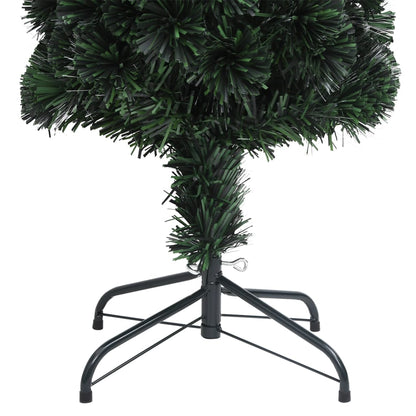 vidaXL Künstlicher Weihnachtsbaum Schlank mit Ständer 180 cm Glasfaser