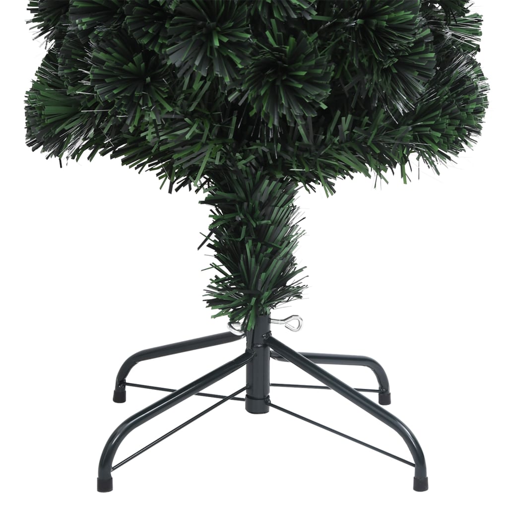 vidaXL Künstlicher Weihnachtsbaum Schlank mit Ständer 240 cm Glasfaser