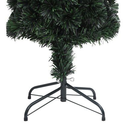 vidaXL Künstlicher Weihnachtsbaum Schlank mit Ständer 240 cm Glasfaser