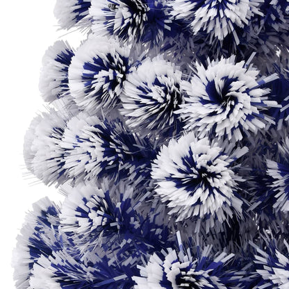 vidaXL Künstlicher Weihnachtsbaum mit Beleuchtung 150 cm Glasfaser