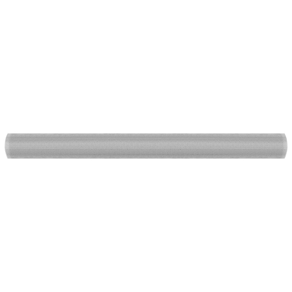 vidaXL Moustiquaire aluminium 80x1000 cm Argent