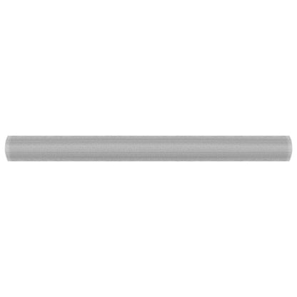 vidaXL Moustiquaire aluminium 80x1000 cm Argent
