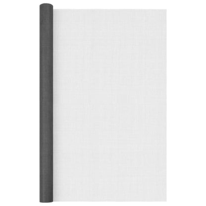 vidaXL Moustiquaire en fibre de verre 80x500 cm noir