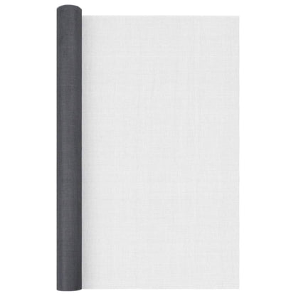 vidaXL Fliegengitter Fiberglas 112x1000 cm Grau