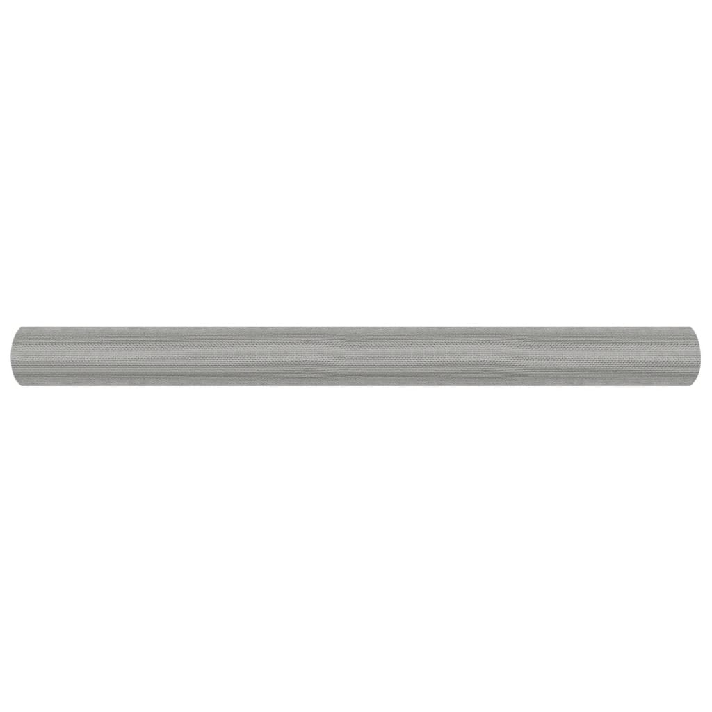 vidaXL Moustiquaire en acier inoxydable 80x1000 cm Argentée