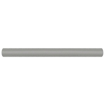 vidaXL Moustiquaire en acier inoxydable 80x1000 cm Argentée