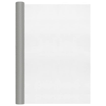vidaXL Moustiquaire en acier inoxydable 112x500 cm Argentée