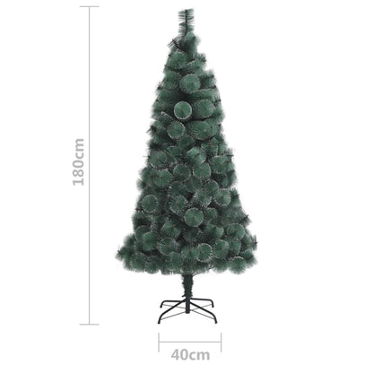 vidaXL Künstlicher Weihnachtsbaum mit Ständer Grün 180 cm PET