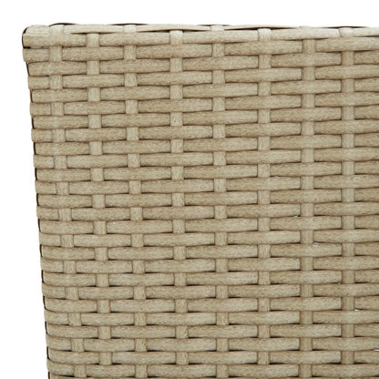 vidaXL 3-tlg. Garten-Essgruppe Beige