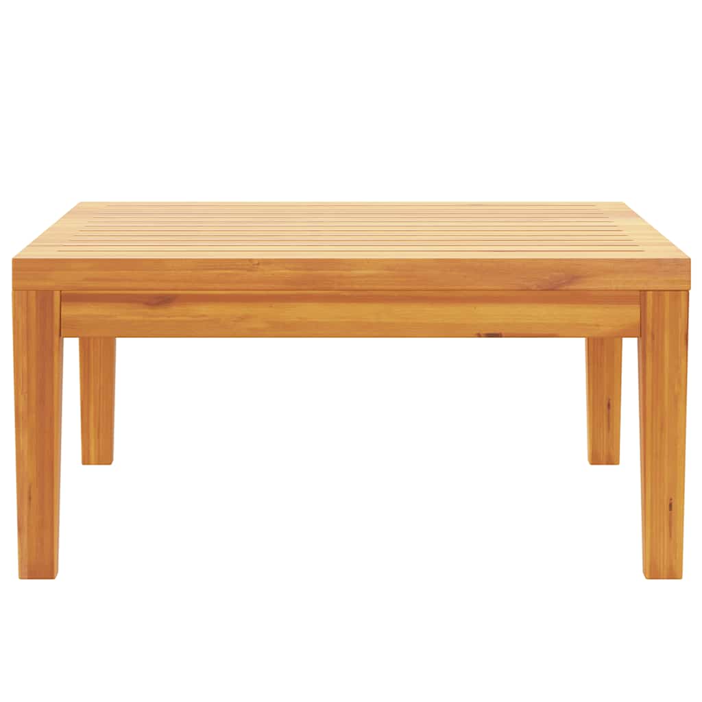 vidaXL Table de jardin 64x64x29 cm Bois d'acacia massif