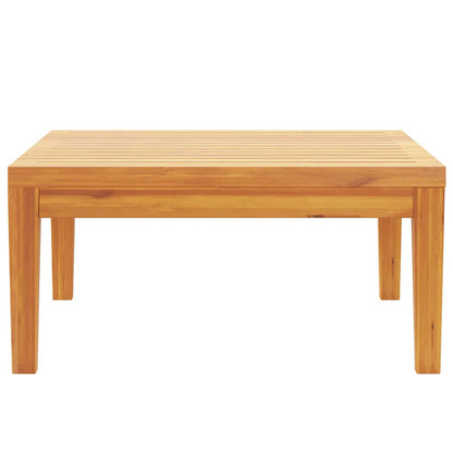 vidaXL Table de jardin 64x64x29 cm Bois d'acacia massif