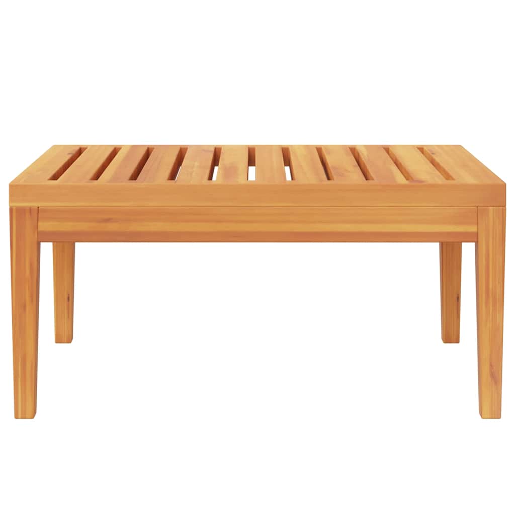 vidaXL Table de jardin 64x64x29 cm Bois d'acacia massif