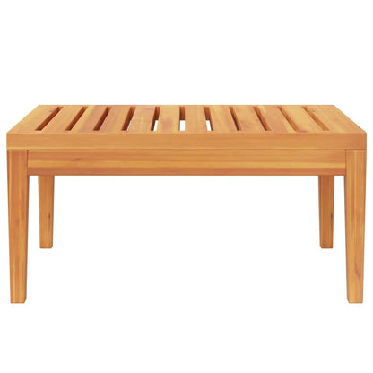 vidaXL Table de jardin 64x64x29 cm Bois d'acacia massif