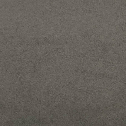 vidaXL Chaises de salle à manger 2 pcs Pivotantes Gris foncé Velours