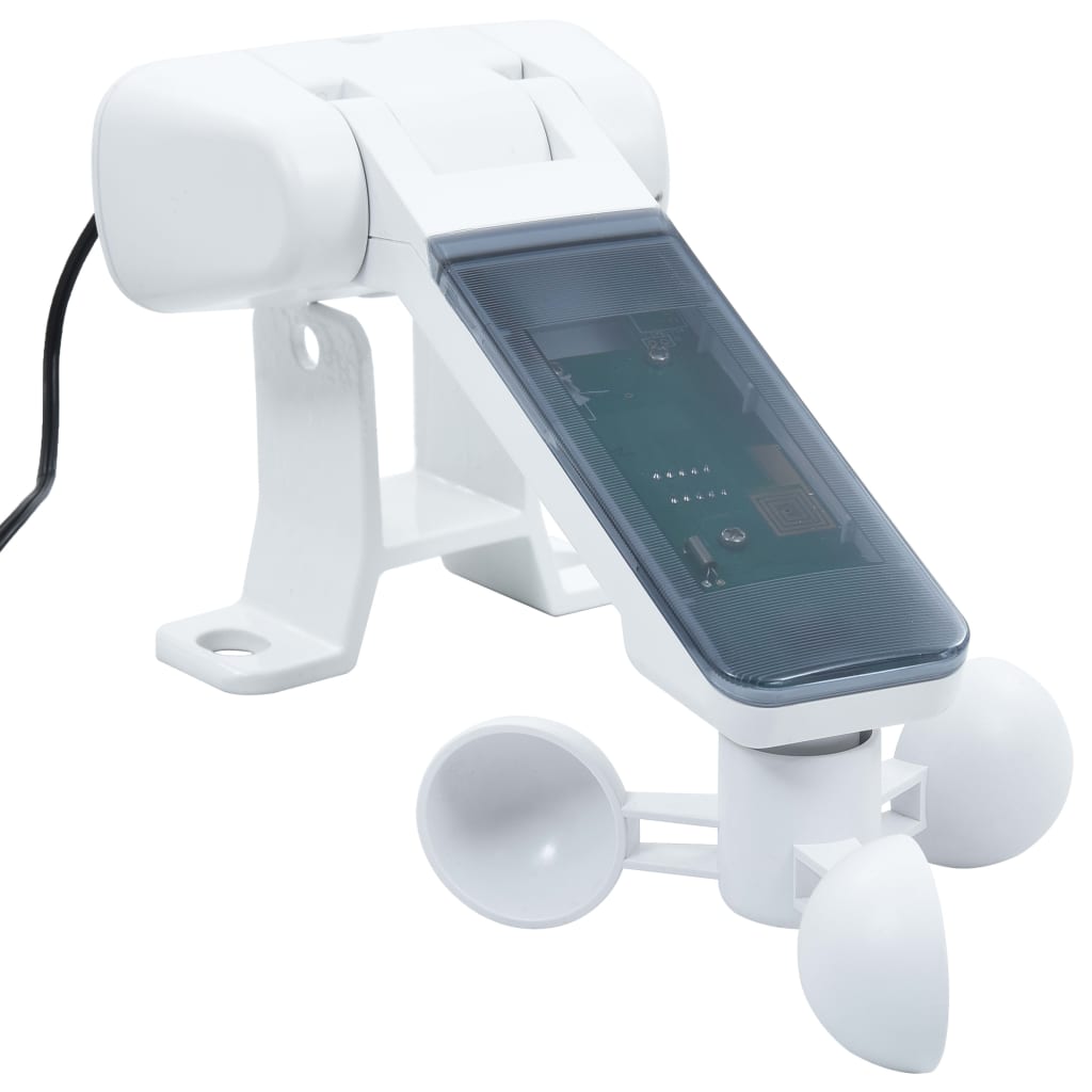 vidaXL Store banne automatique avec LED et capteur de vent 450x350 Orange/Marron
