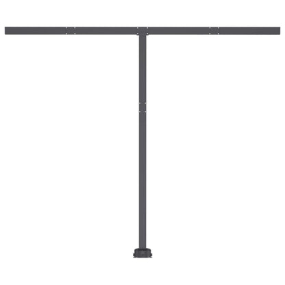 vidaXL Standmarkise Automatisch 300x250 cm Gelb/Weiß