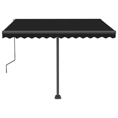 vidaXL Standmarkise Automatisch 300x250 cm Anthrazit