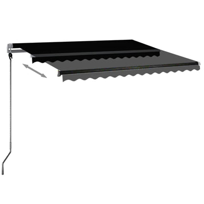 vidaXL Standmarkise Automatisch 300x250 cm Anthrazit