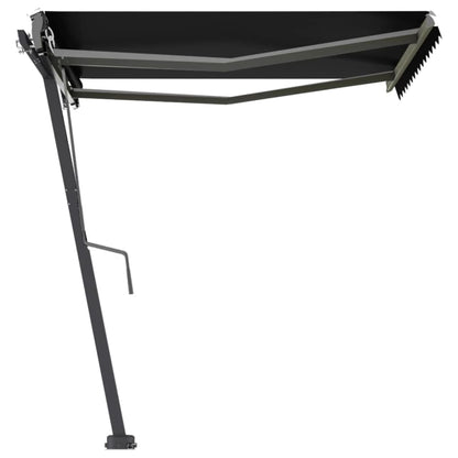 vidaXL Standmarkise Automatisch 300x250 cm Anthrazit
