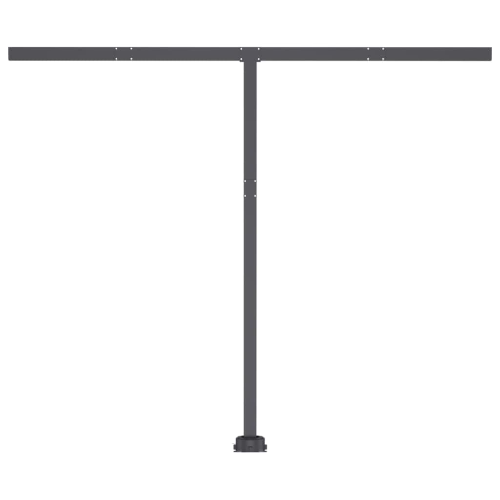 vidaXL Standmarkise Automatisch 300x250 cm Anthrazit