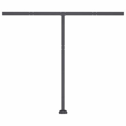 vidaXL Standmarkise Manuell Einziehbar 350x250 cm Creme
