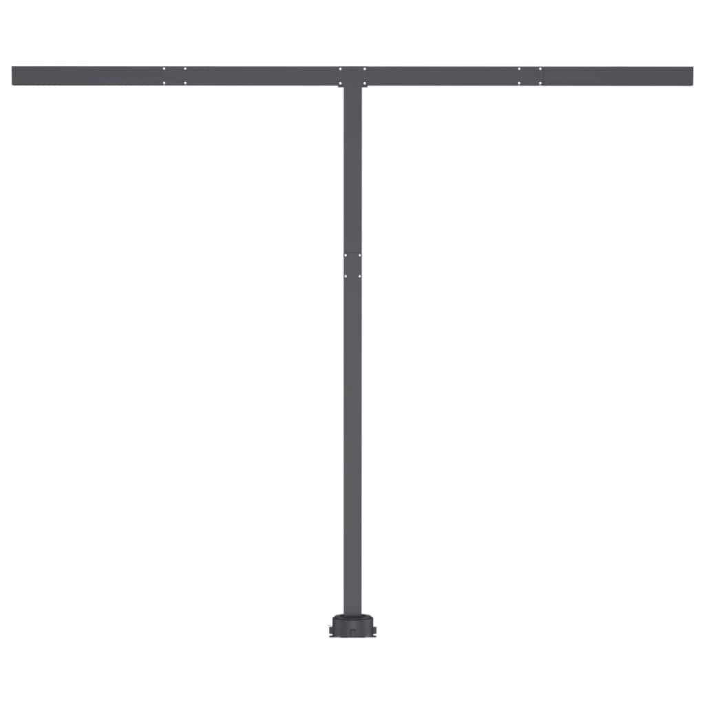 vidaXL Standmarkise Automatisch 350x250 cm Cremeweiß