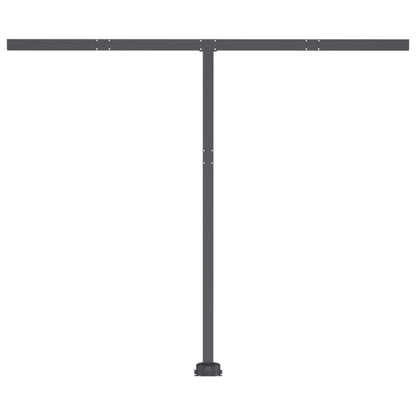 vidaXL Standmarkise Automatisch 350x250 cm Cremeweiß
