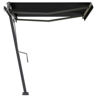 vidaXL Standmarkise Automatisch 350x250 cm Anthrazit