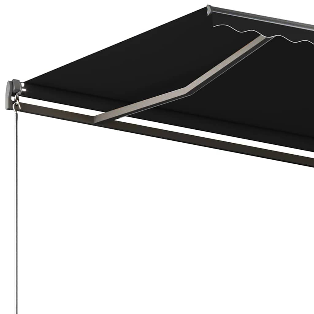 vidaXL Standmarkise Automatisch 350x250 cm Anthrazit