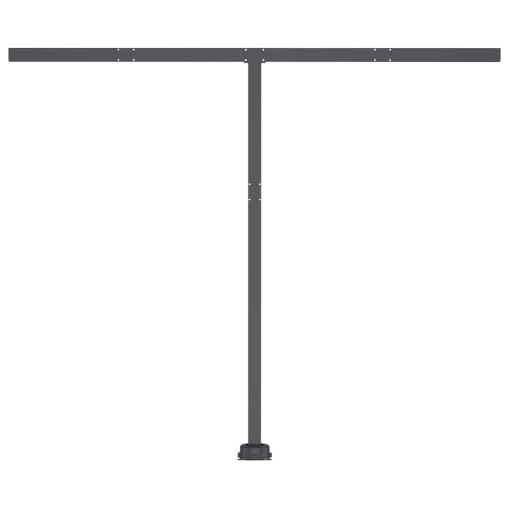 vidaXL Standmarkise Automatisch 350x250 cm Anthrazit