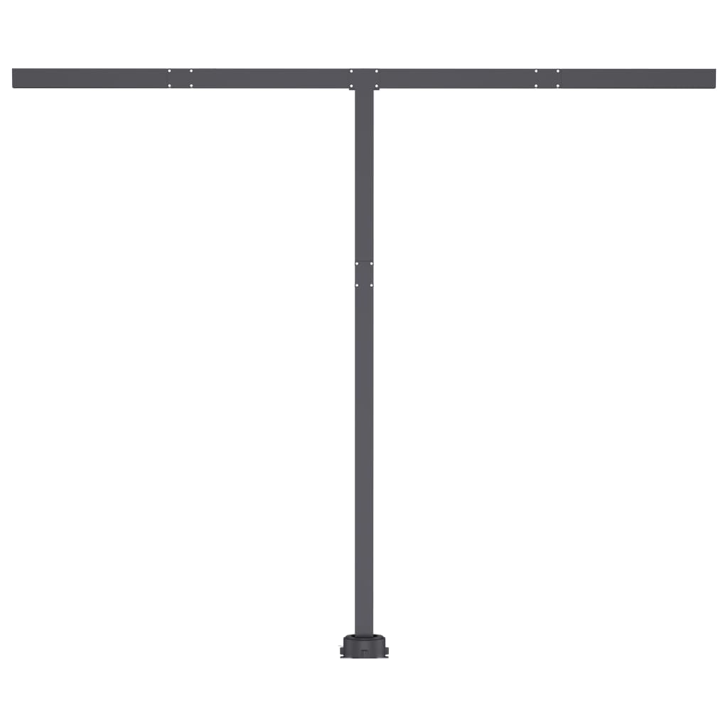 vidaXL Automatische Markise mit LED & Windsensor 350x250 cm Gelb/Weiß