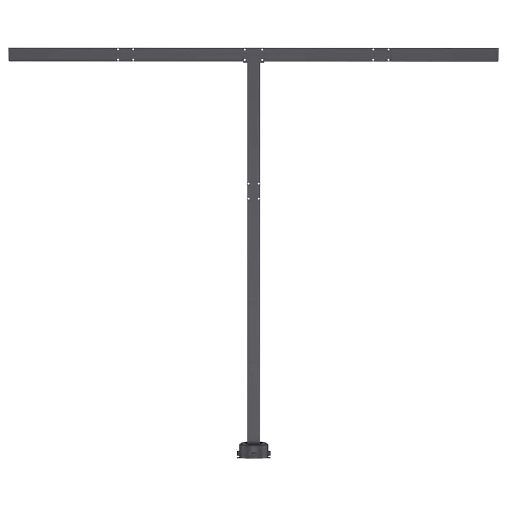 vidaXL Automatische Markise mit LED & Windsensor 350x250 cm Anthrazit