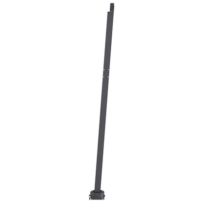 vidaXL Automatische Markise mit LED & Windsensor 350x250 cm Anthrazit