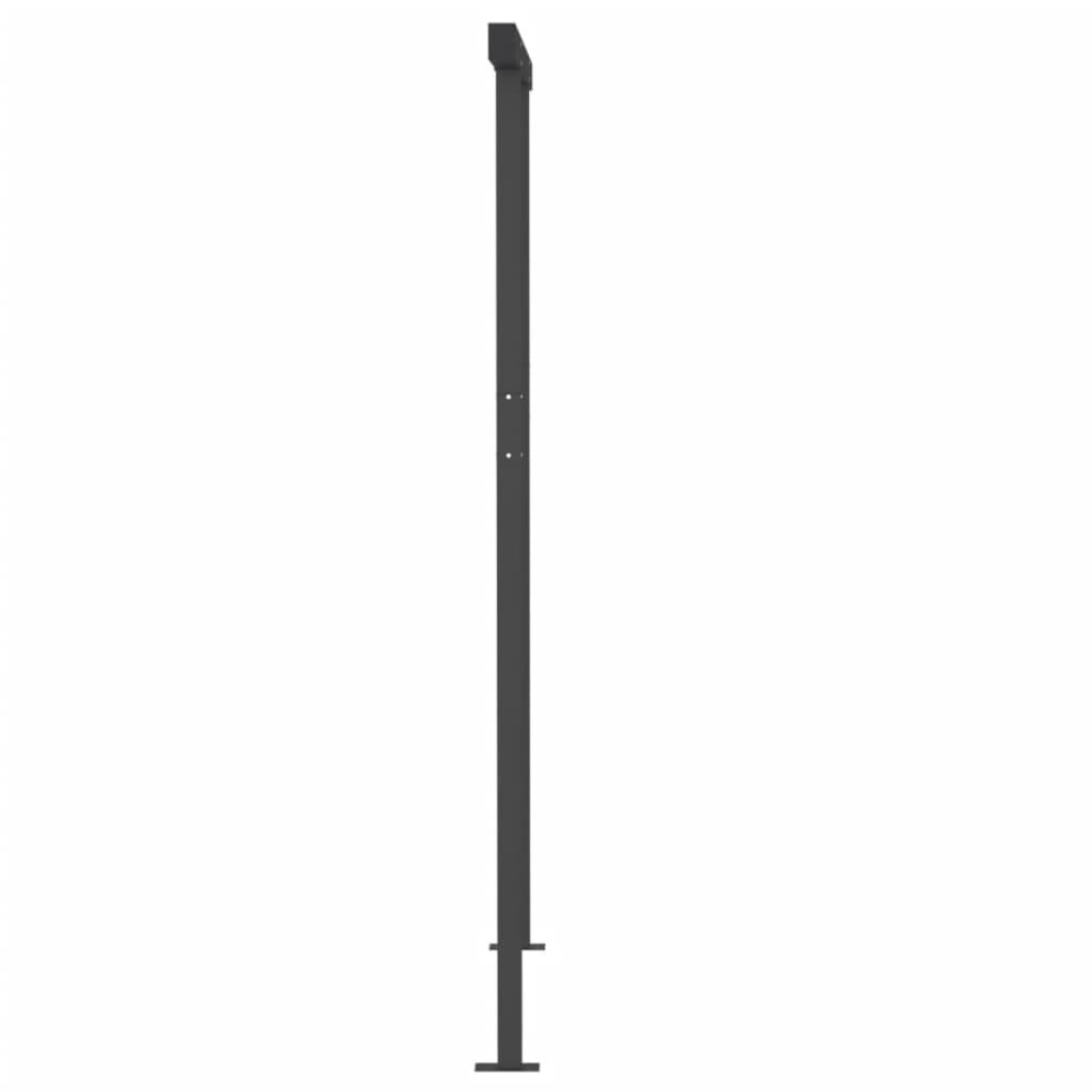 vidaXL Automatische Markise mit LED & Windsensor 3x2,5 m Gelb und Weiß