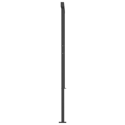 vidaXL Markise Manuell Einziehbar mit Pfosten 6x3 m Creme