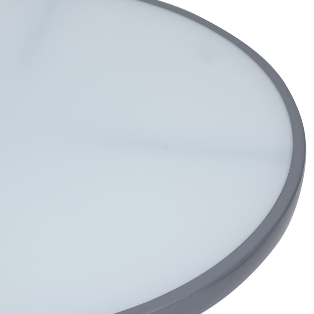 vidaXL 5-tlg. Garten-Essgruppe Aluminium und Textilene Silbern