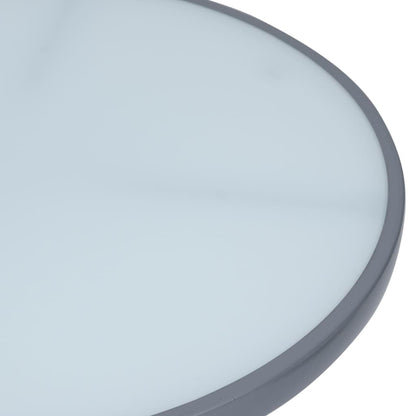 vidaXL 5-tlg. Garten-Essgruppe Aluminium und Textilene Silbern