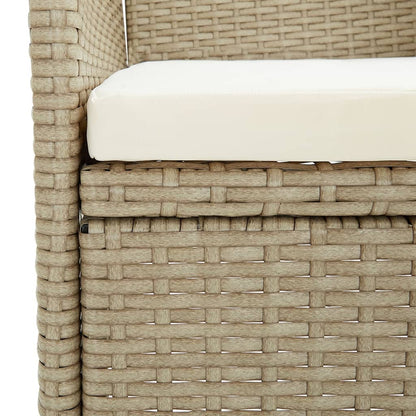 vidaXL 5-tlg. Garten-Essgruppe Beige