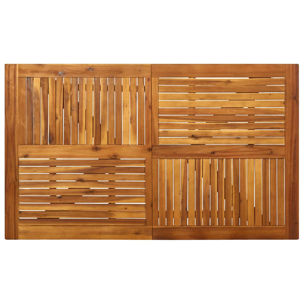 vidaXL Salle à manger de jardin 5 pcs Gris